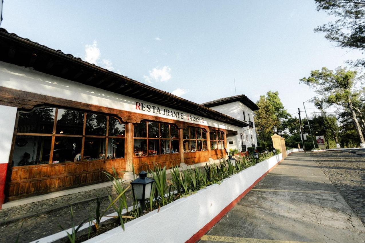 Best Western Plus Posada De Don Vasco Pátzcuaro Buitenkant foto Restaurant in San Marcos